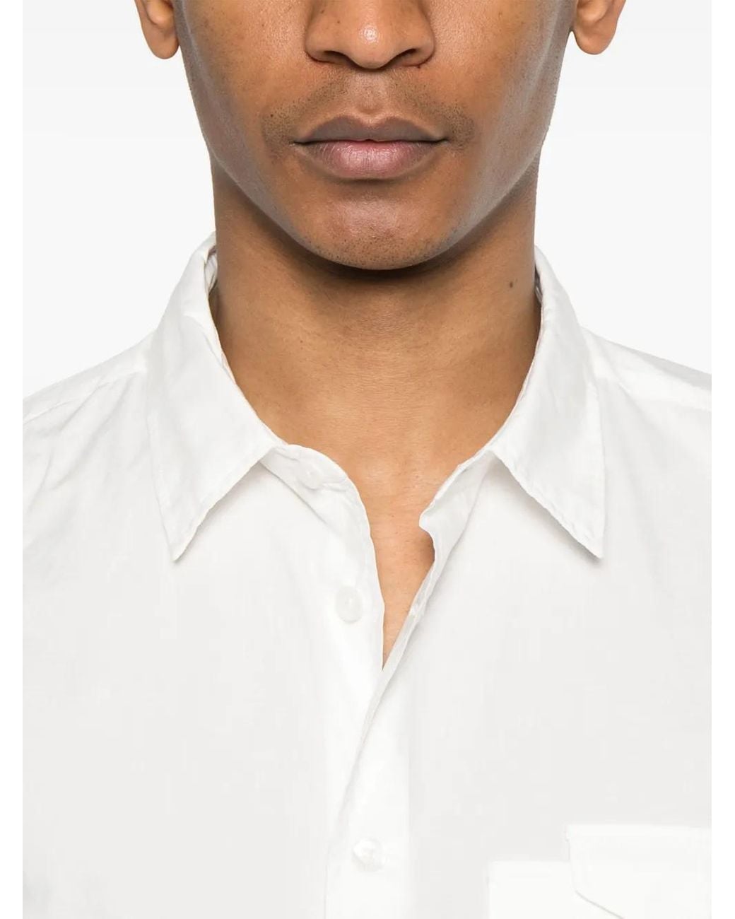 C P Company White Short-Sleeves Shirt for men