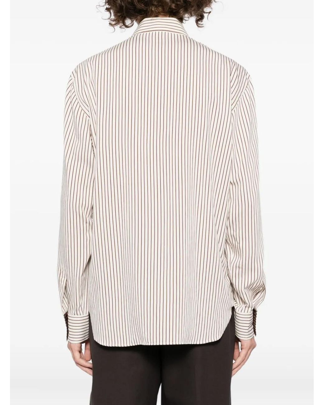 Paul Smith White Striped Shirt for men