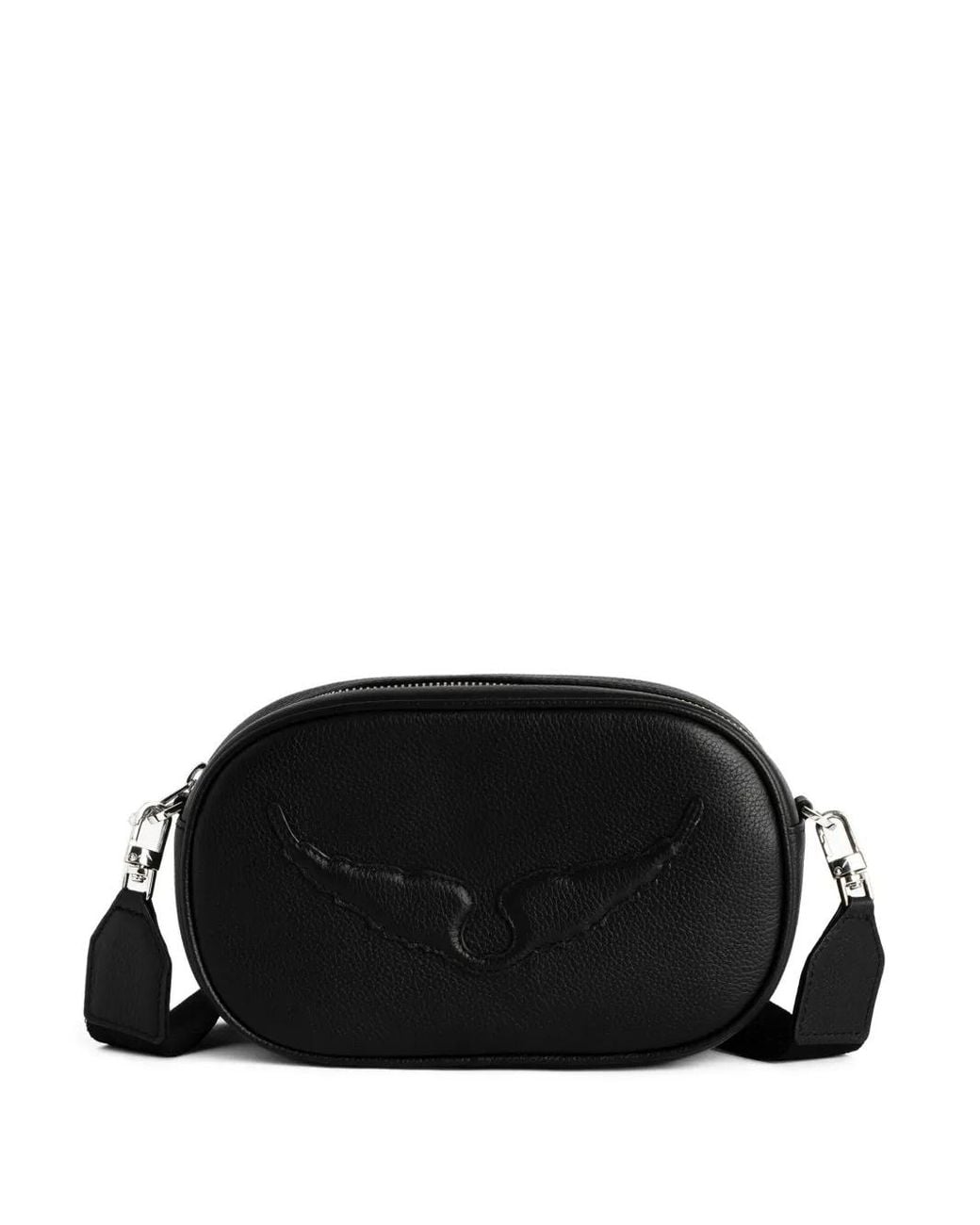 Zadig & Voltaire Black Rock With You Cross Body Bag