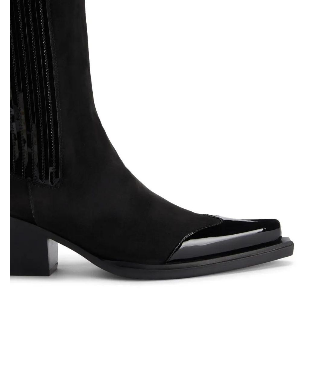 Bottines En Daim Alexandre Vauthier en coloris Black