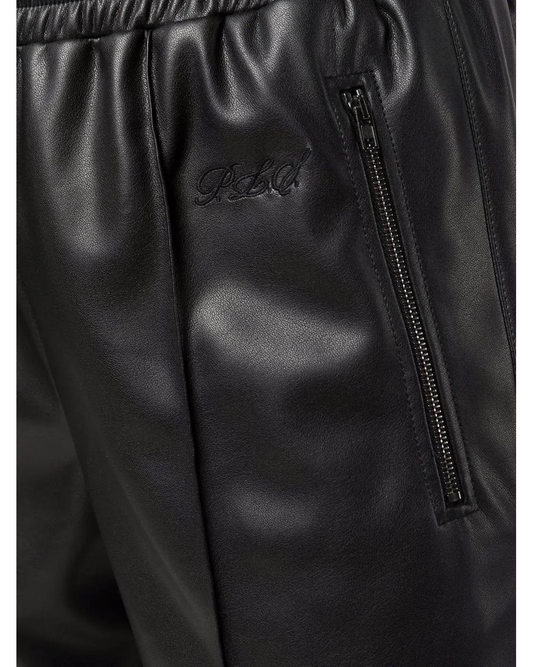 Philosophy Di Lorenzo Serafini Black Elasticated-Waist Tapered Trousers