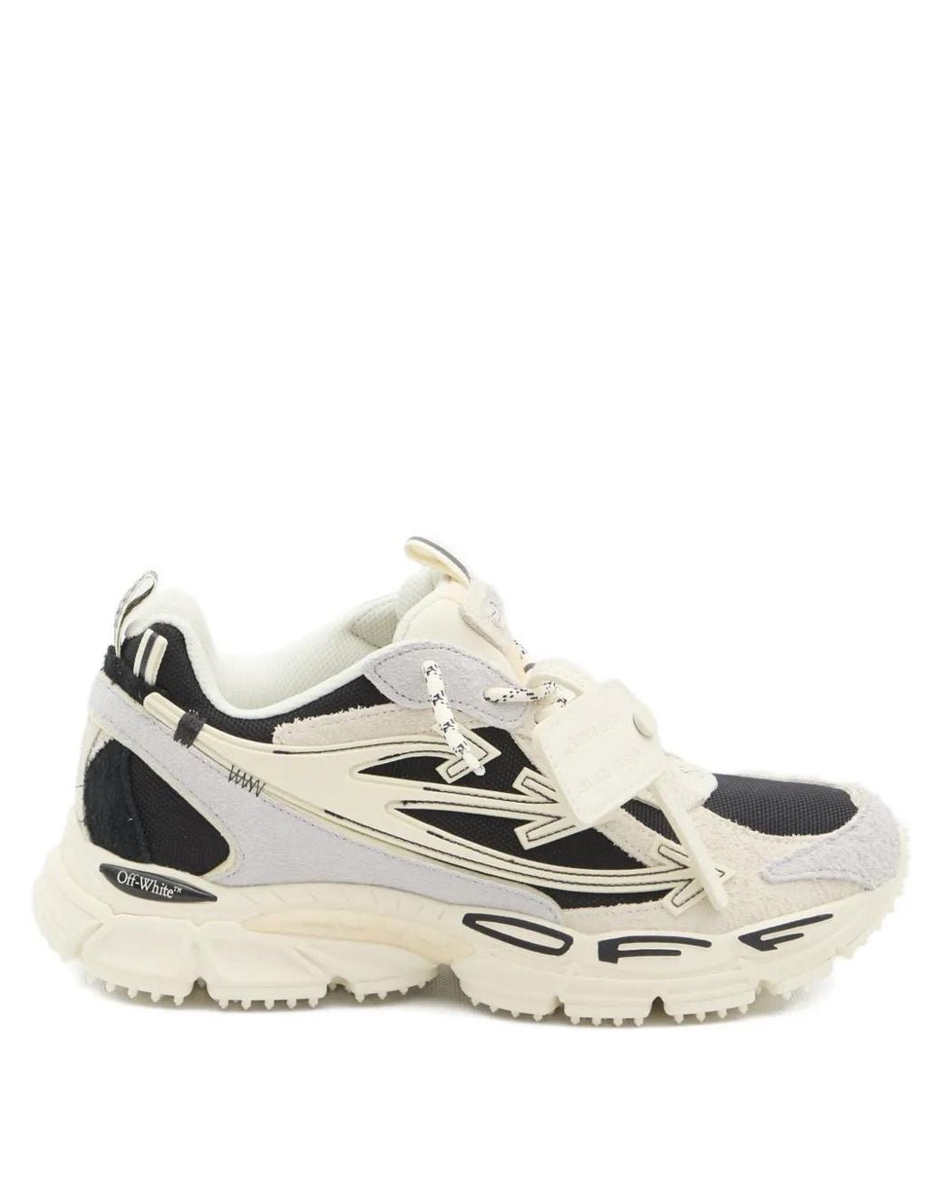 Off-White c/o Virgil Abloh White Suede Be Right Back Sneakers for men