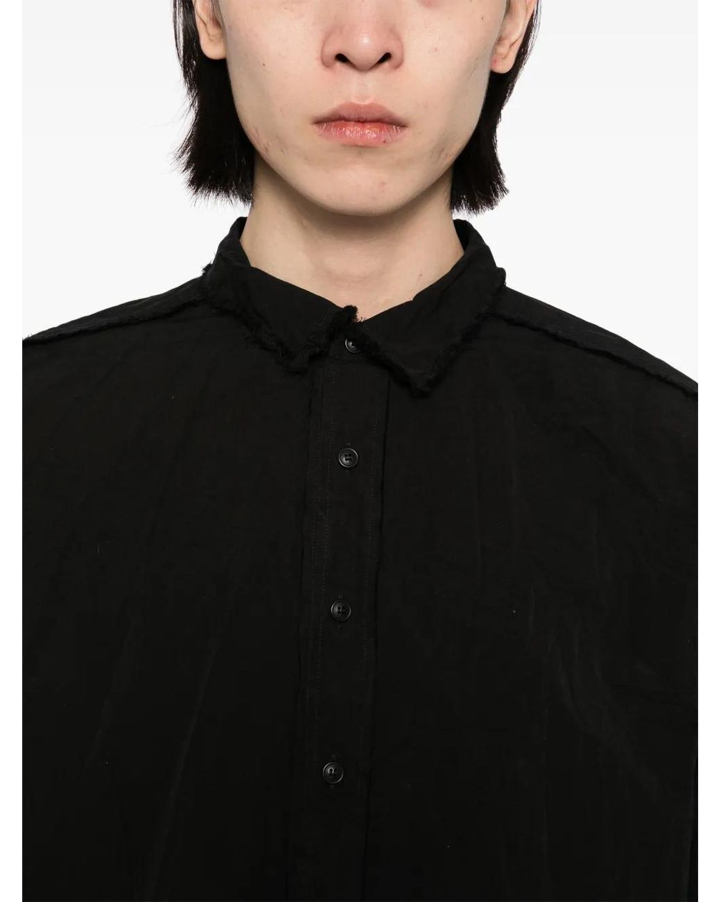 Casey Casey Black Hamnet Raw Shirt for men