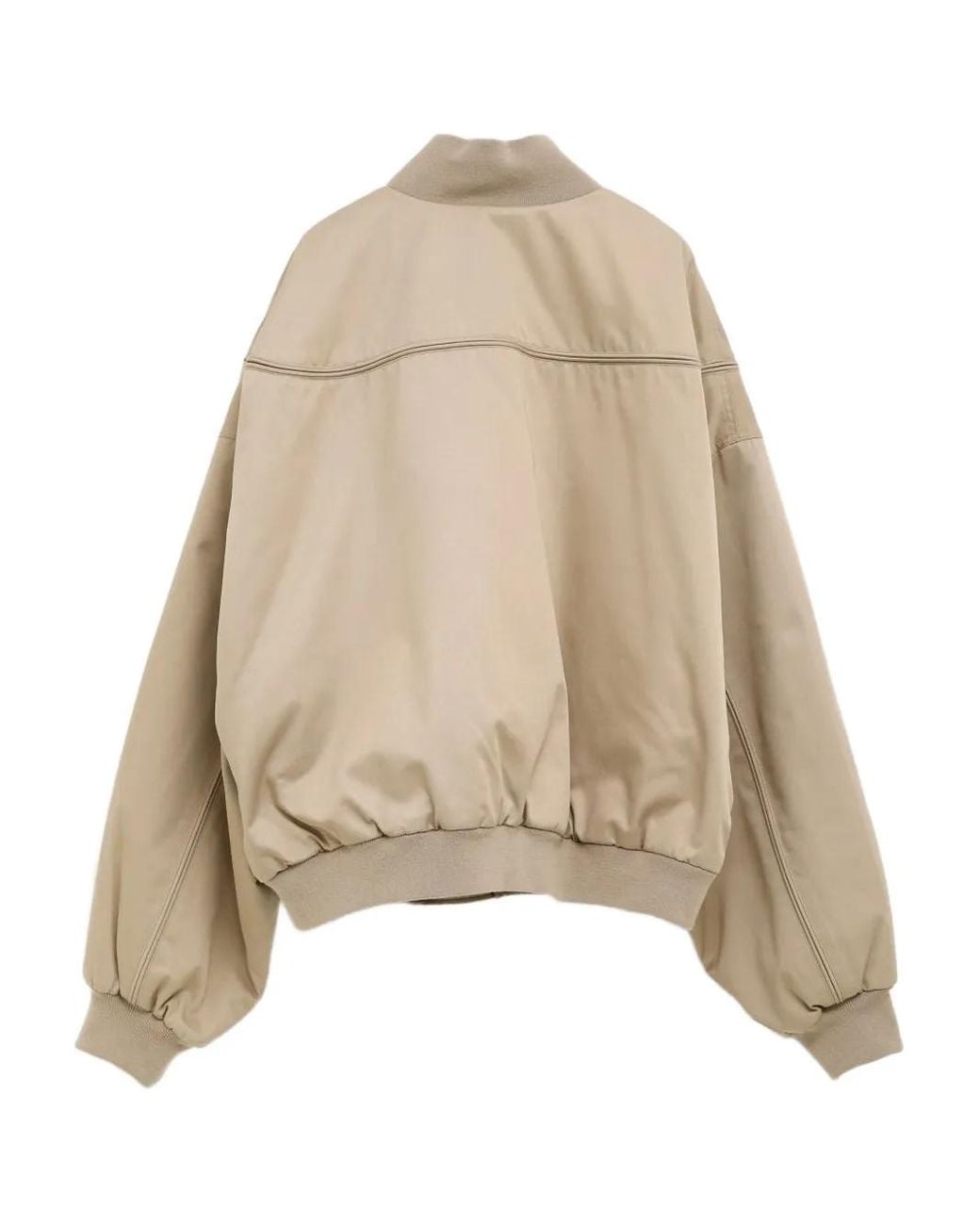 Willy Chavarria Natural Panelled Bomber Jacket for men
