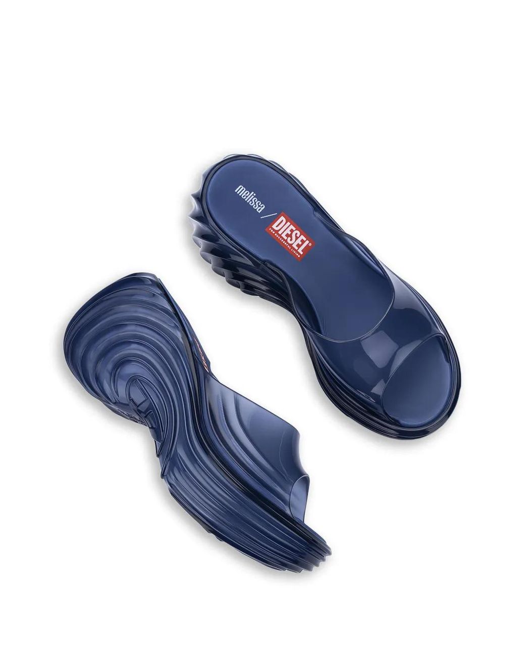 Melissa Blue X Diesel Quantum Platform Shoes