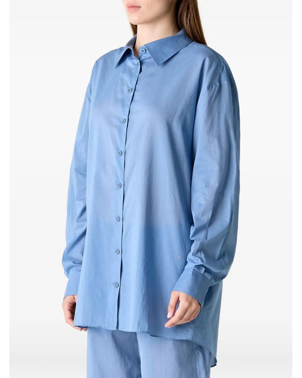 ÉTERNE Blue Lucien Button-Down Shirt