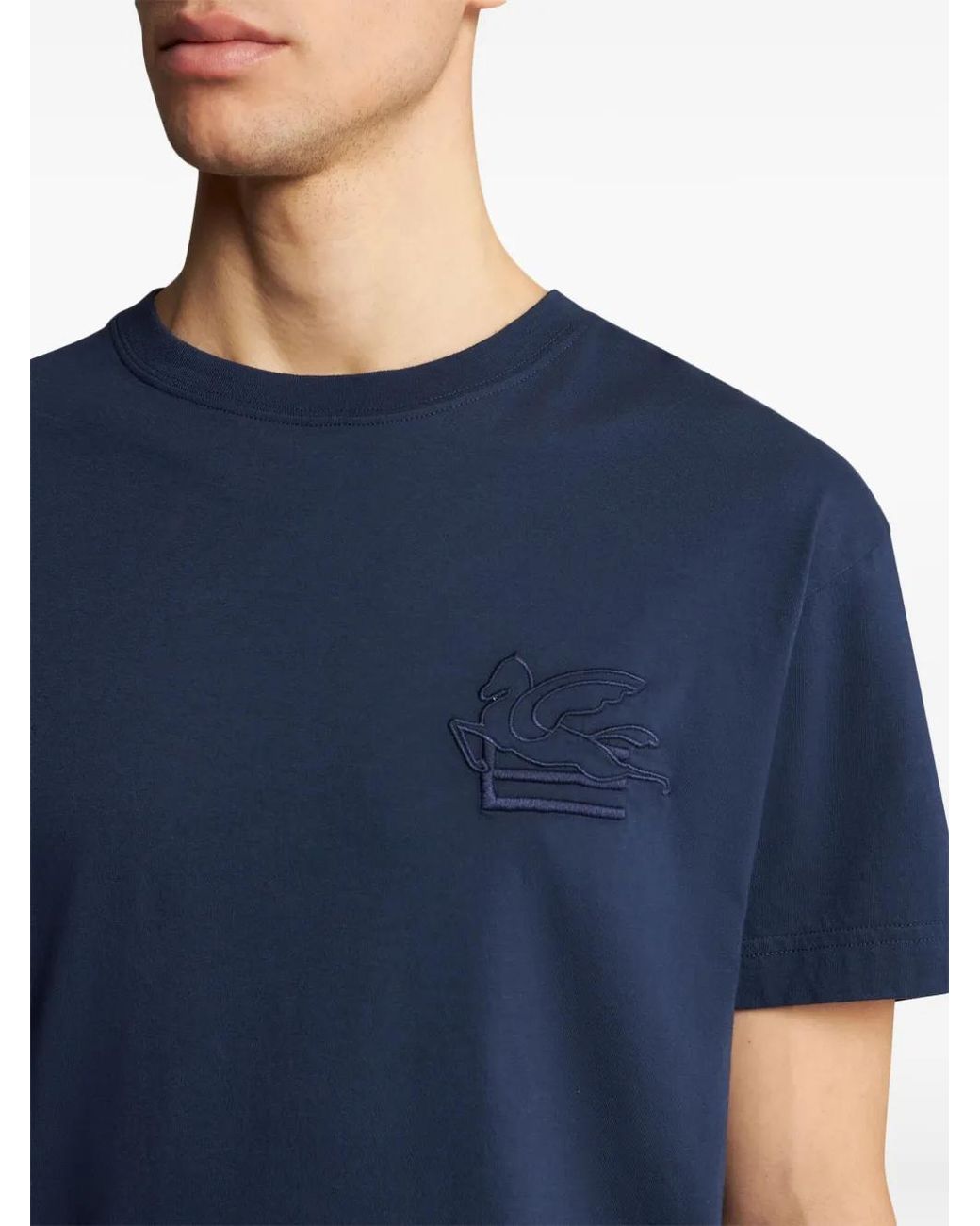 Etro Blue Topwear for men