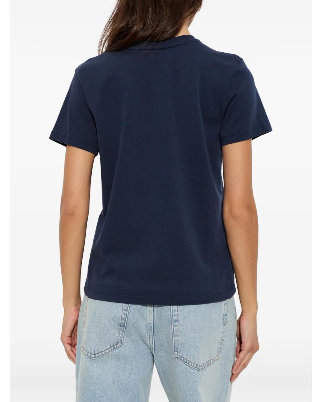 A.P.C. Blue T-Shirt With Logo