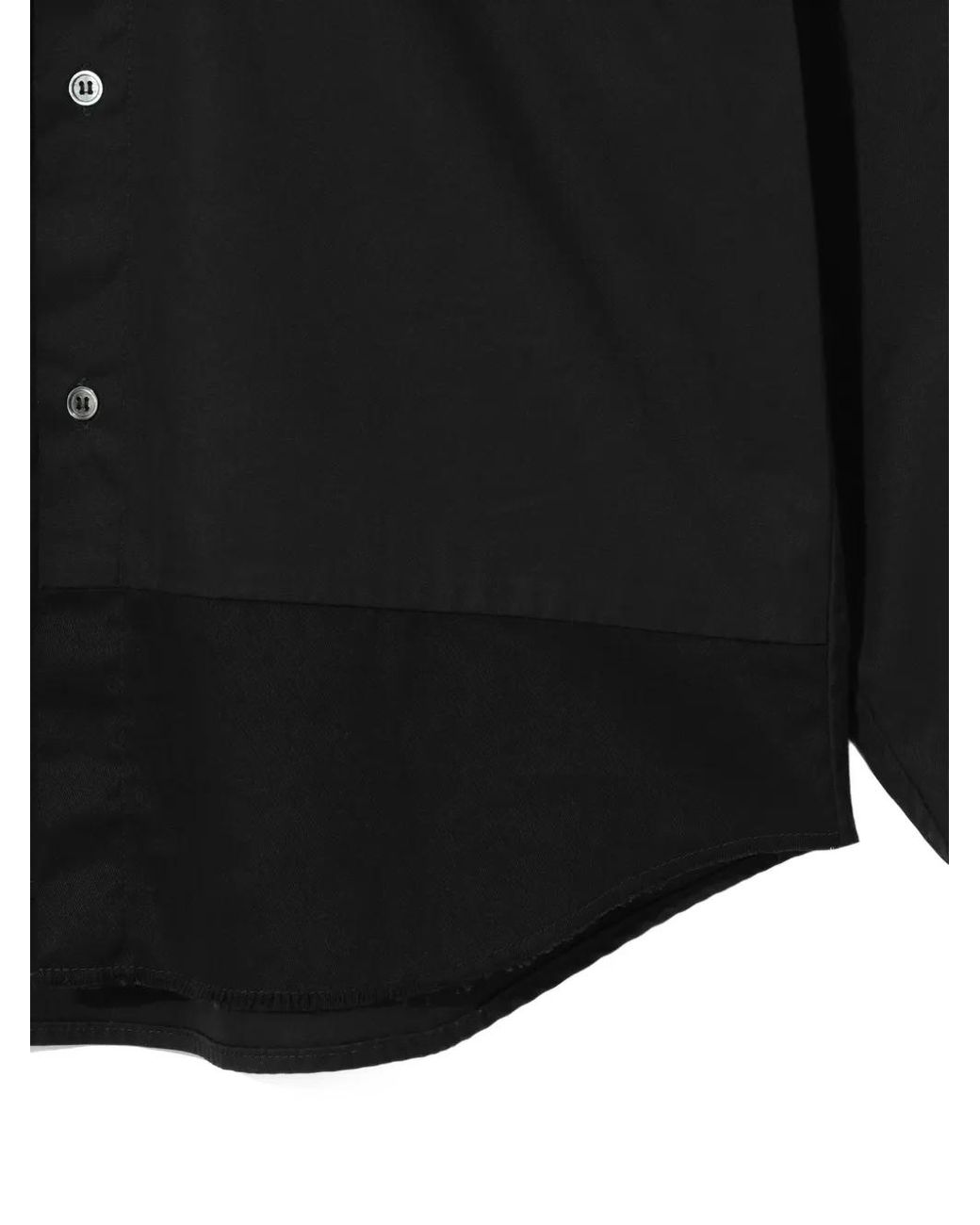 Camisa con bolsillo de parche Undercover de hombre de color Black