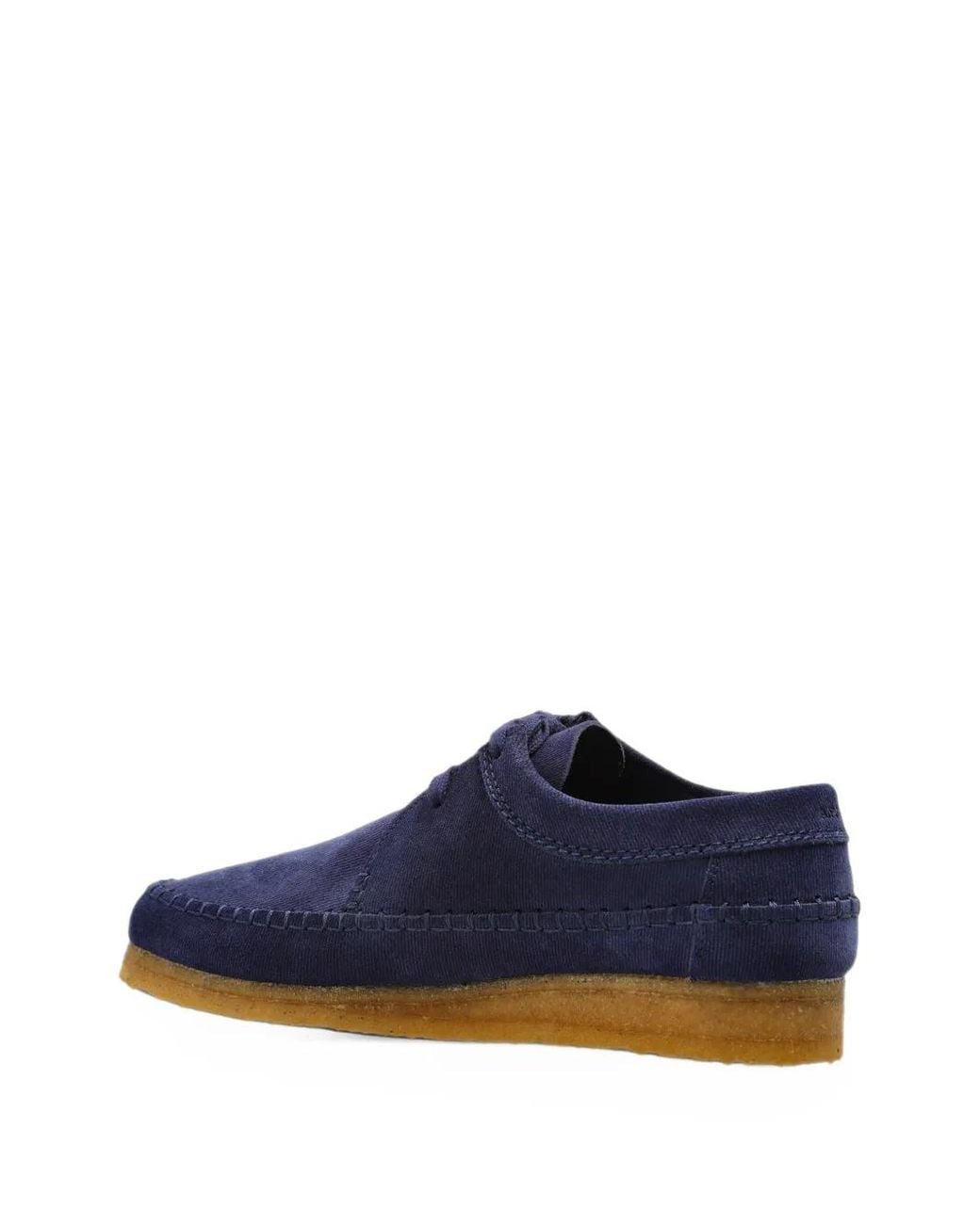 A.P.C. Blue X Clarks Leather Loafers