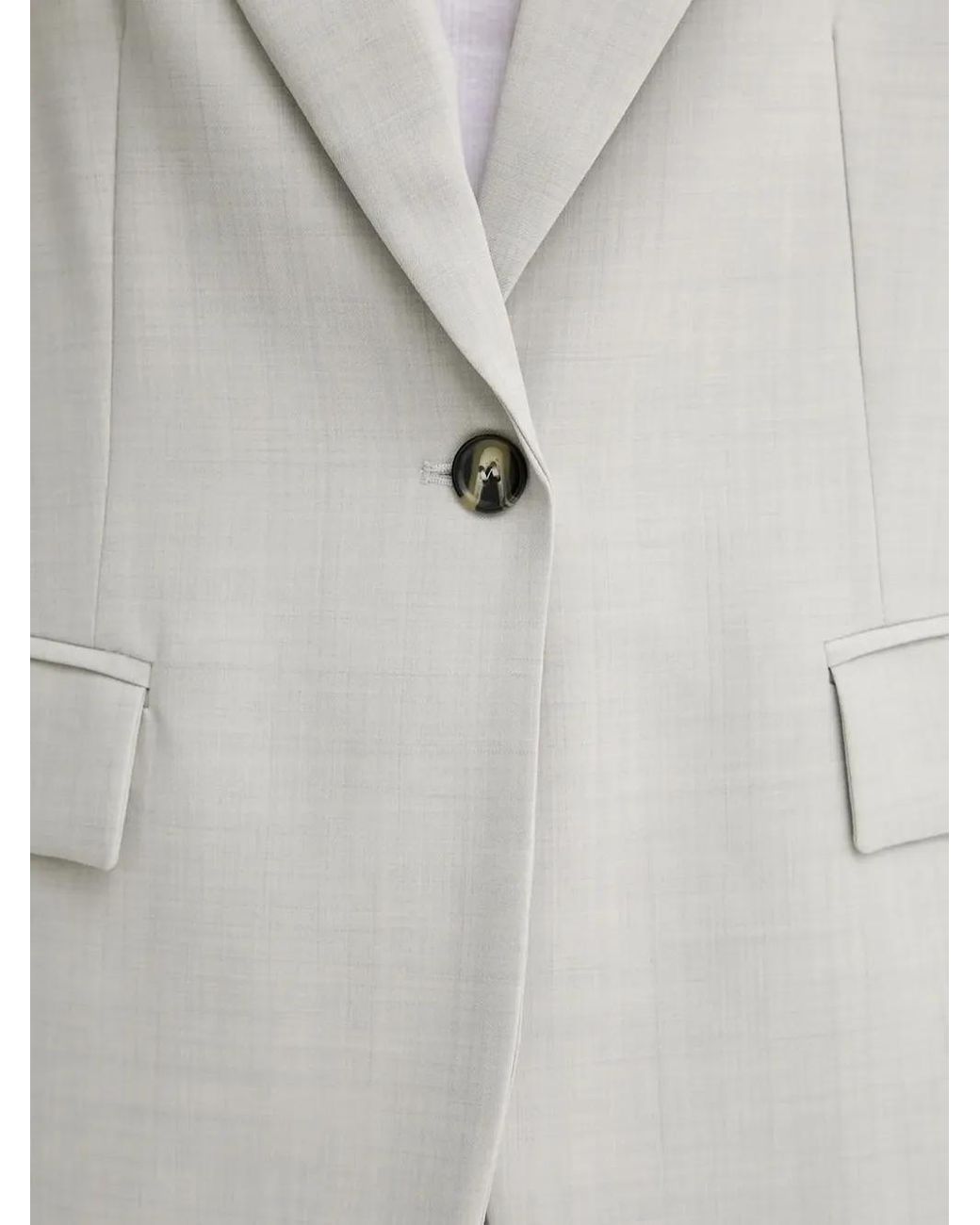 Day Birger et Mikkelsen White Single-Breasted Blazer