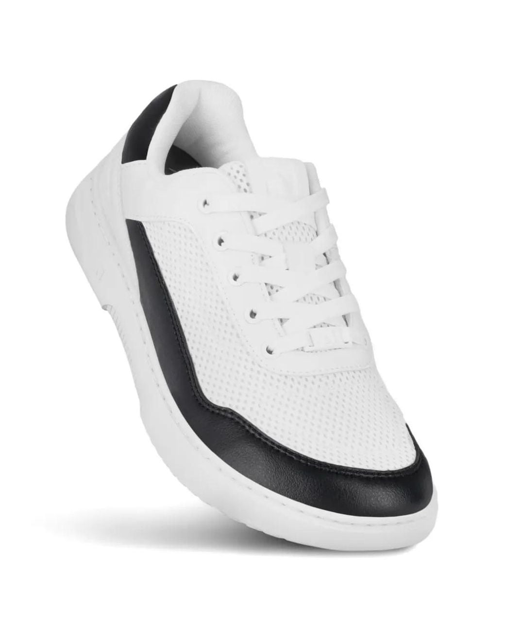 Barebarics White Vaporo Mesh-Panel Sneakers