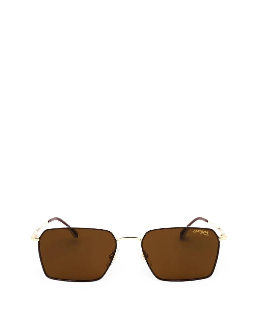 Carrera Brown Lunettes De Soleil À Monture Rectangulaire for men