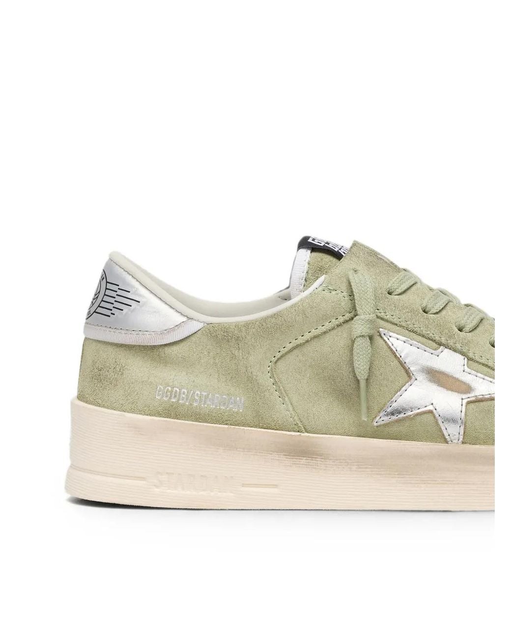 Golden Goose Deluxe Brand Green Stardan Suede Sneakers