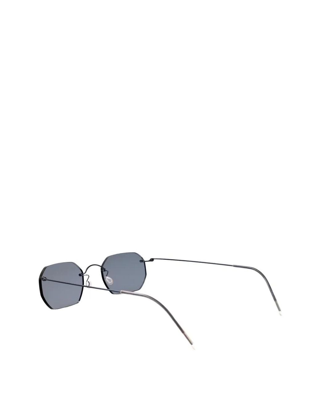 Lindberg Metallic 81015 Geometric-Frame Sunglasses for men