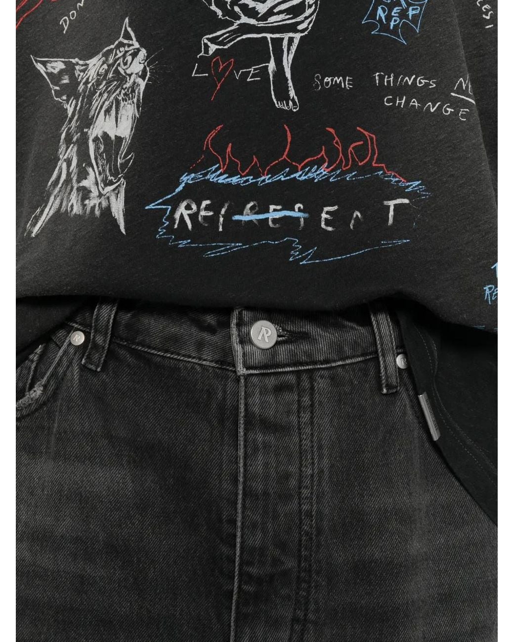Represent Heaton Jeans in het Gray voor heren