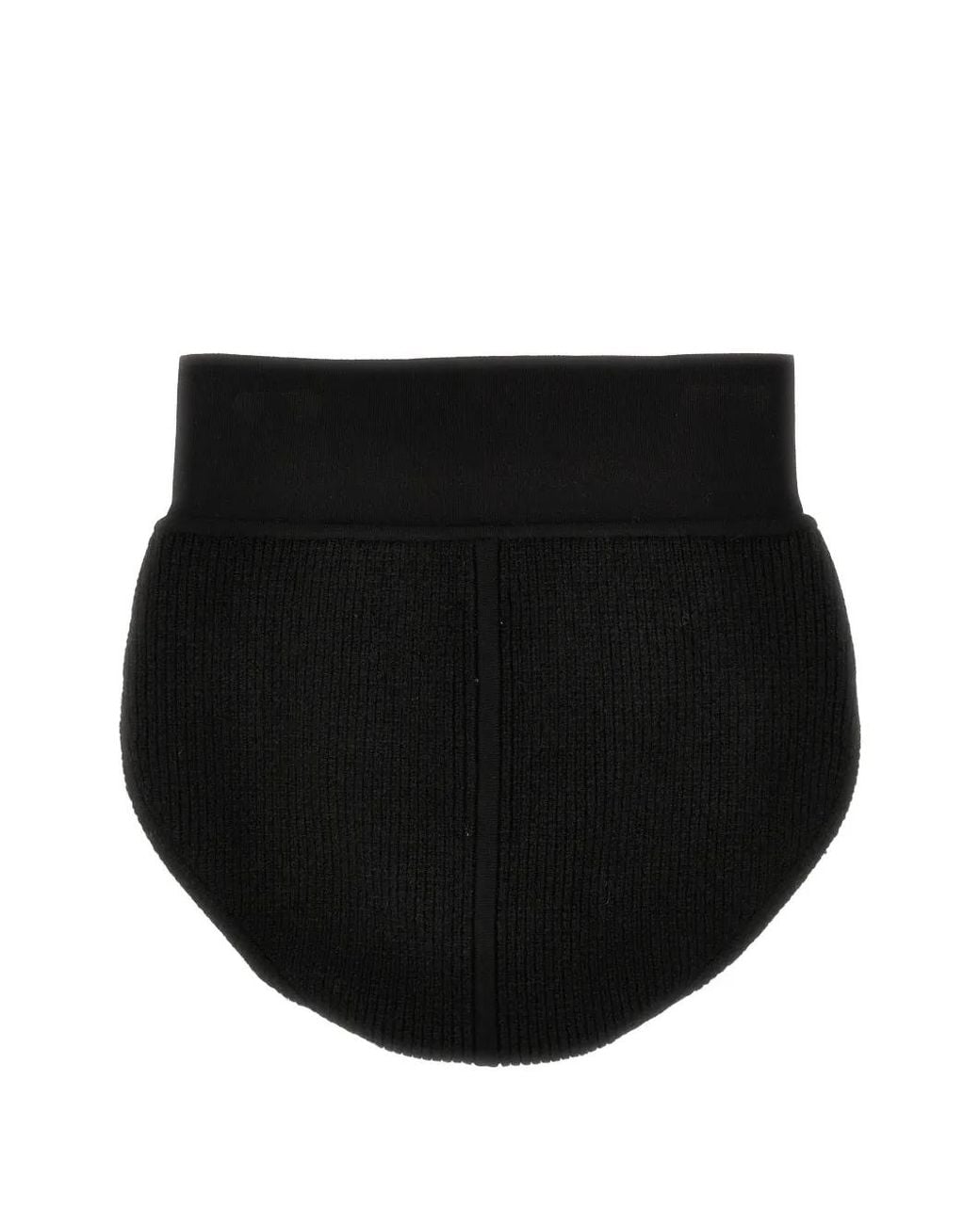Ladies Ribbed Briefs Rick Owens Ribbed-Knit Cashmere Briefs in Black | Lyst