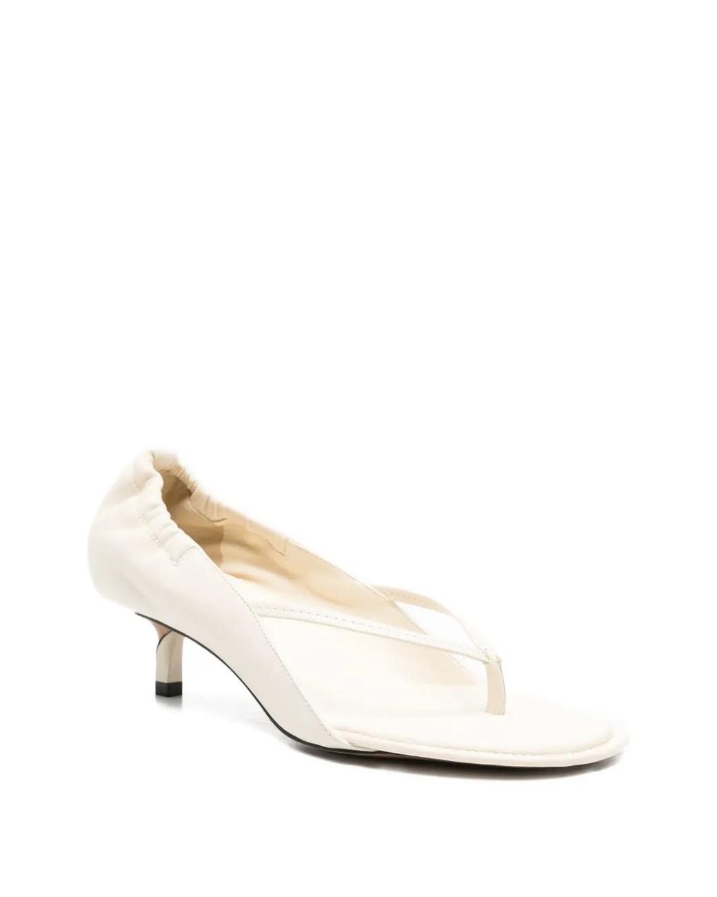 Jacquemus White The Low Sandals