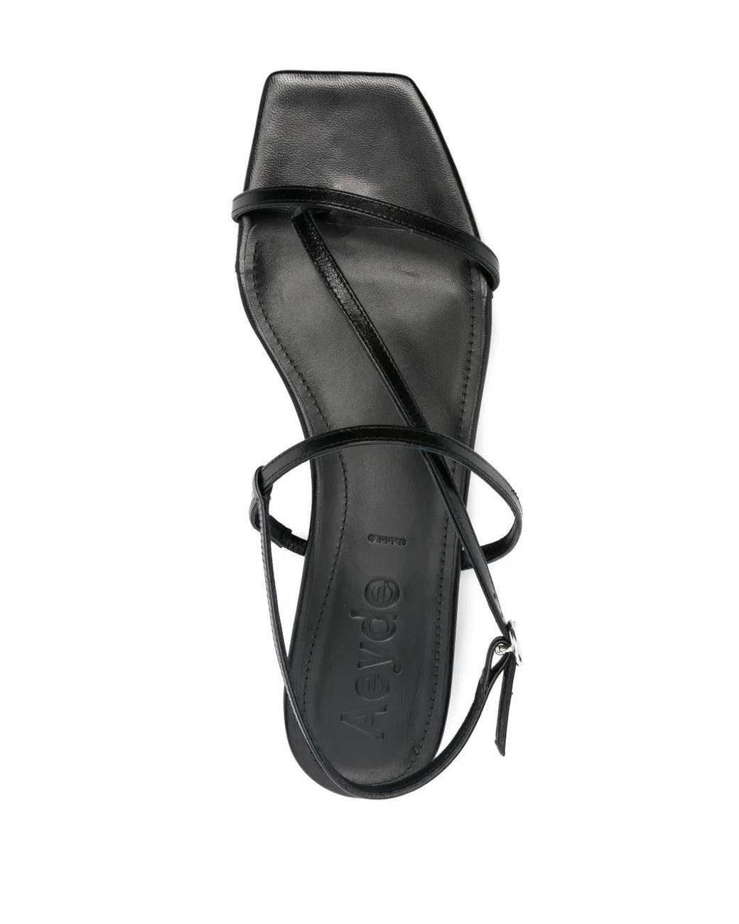 Aeyde Black Ella Nappa Leather Shoes