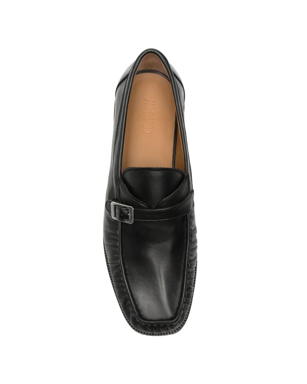 Magliano Black Mocassins En Cuir À Boucle for men