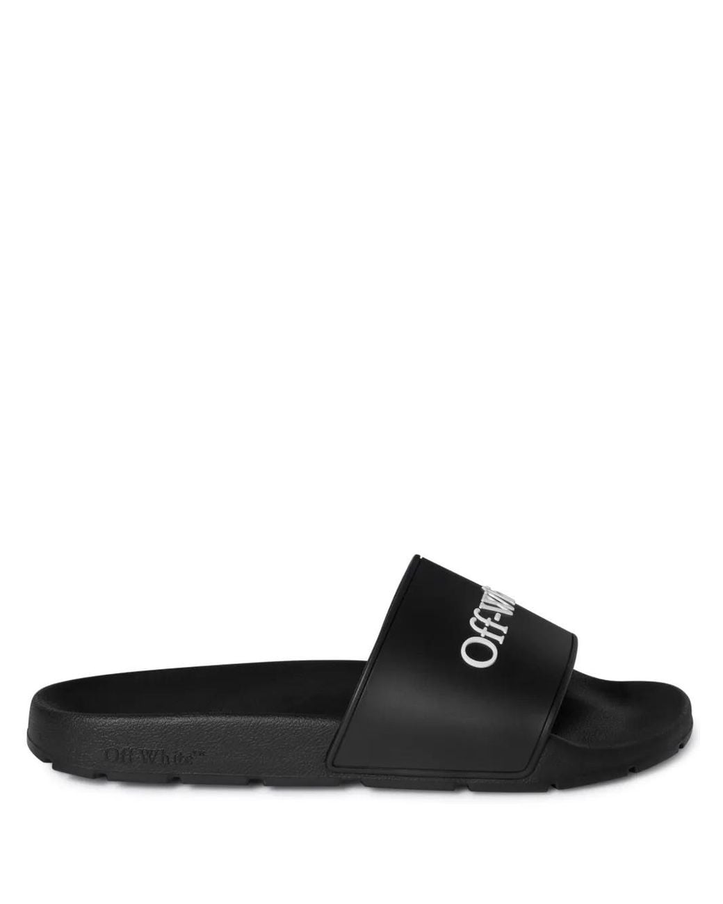 Off-White c/o Virgil Abloh Black Off Bookish Sliders for men