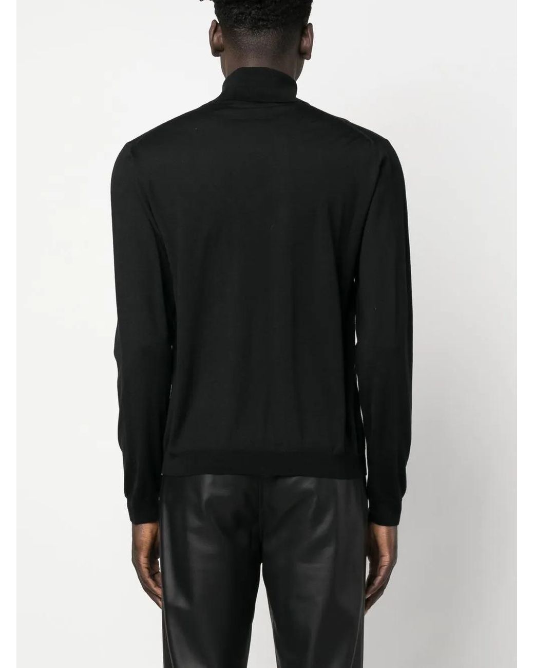 Gucci Black Horsebit-Motif Wool Jumper for men