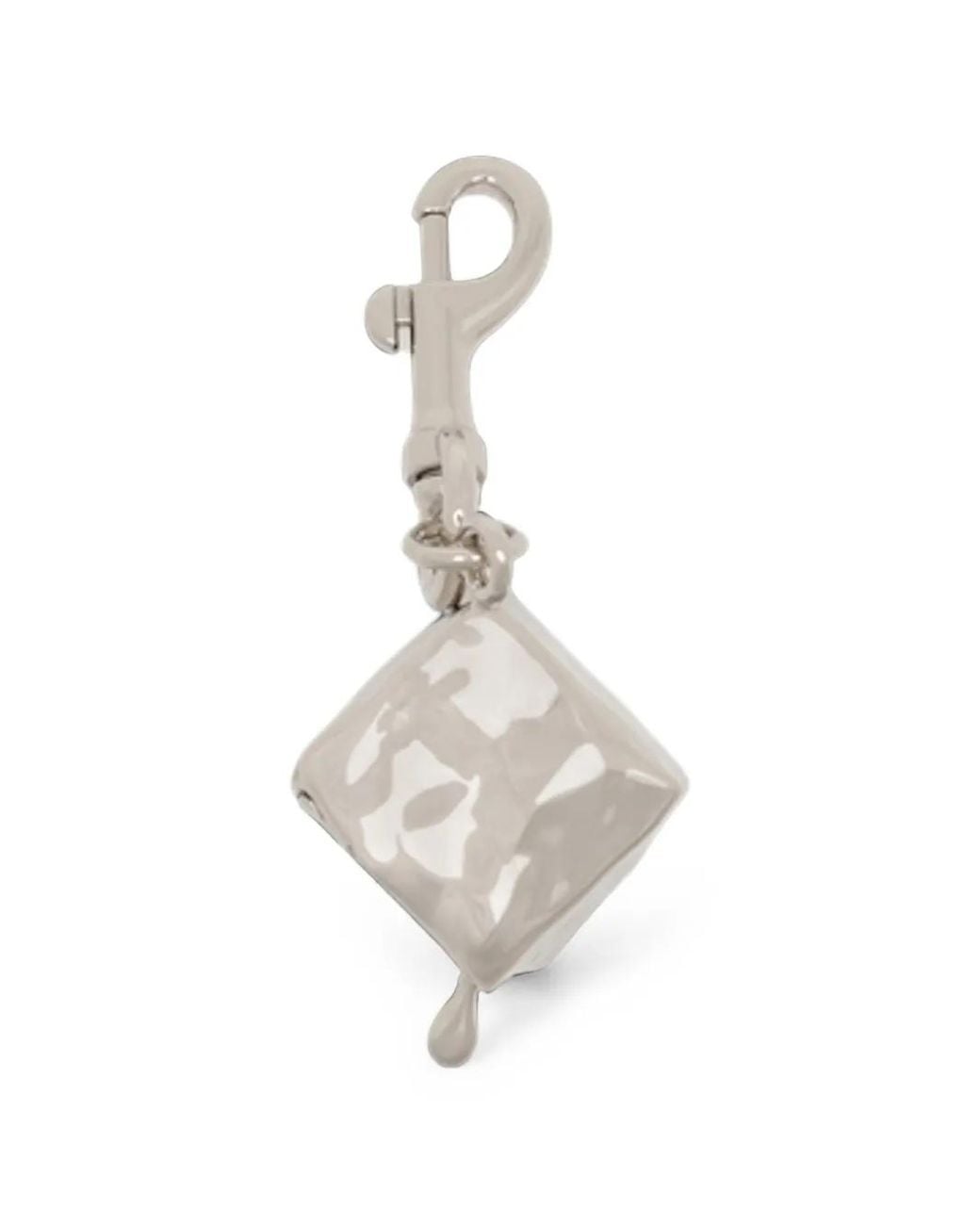 Rabanne White Melting Ice Cube-Tone Charm