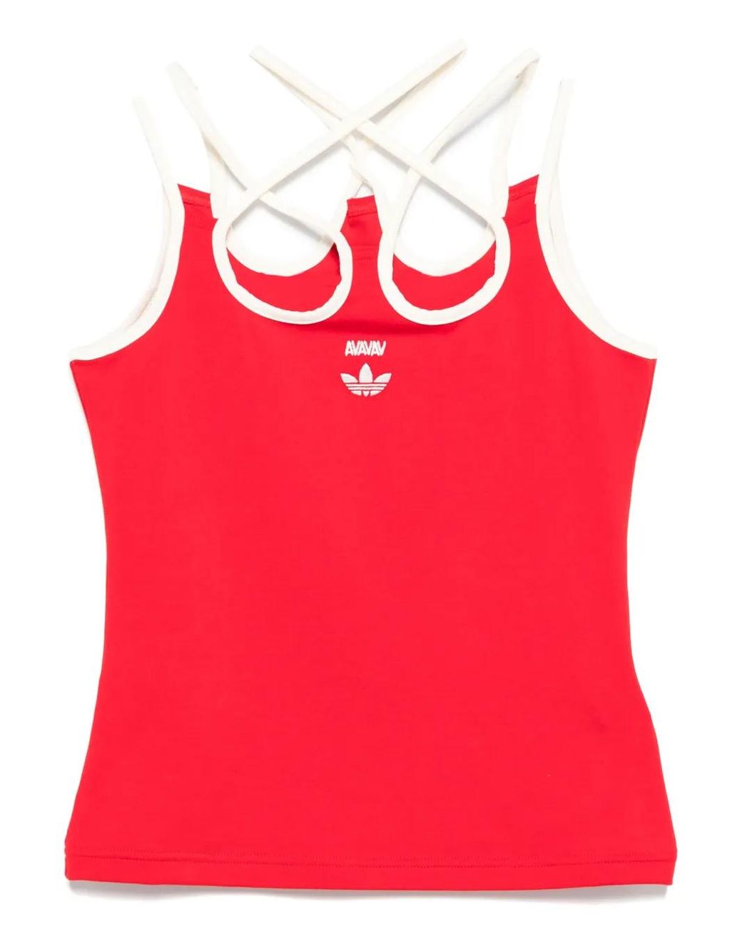 adidas X Avavav Strappy Tank Top in Red | Lyst UK