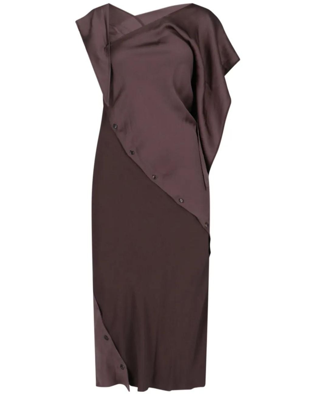 Setchu Purple Asymmetric Dress