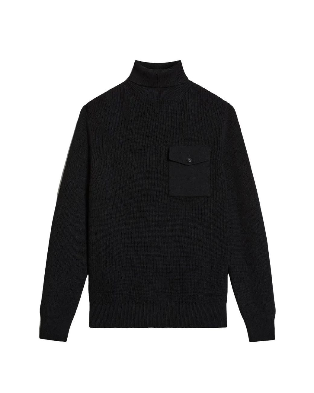 Pull À Col Roulé Woolrich pour homme en coloris Black