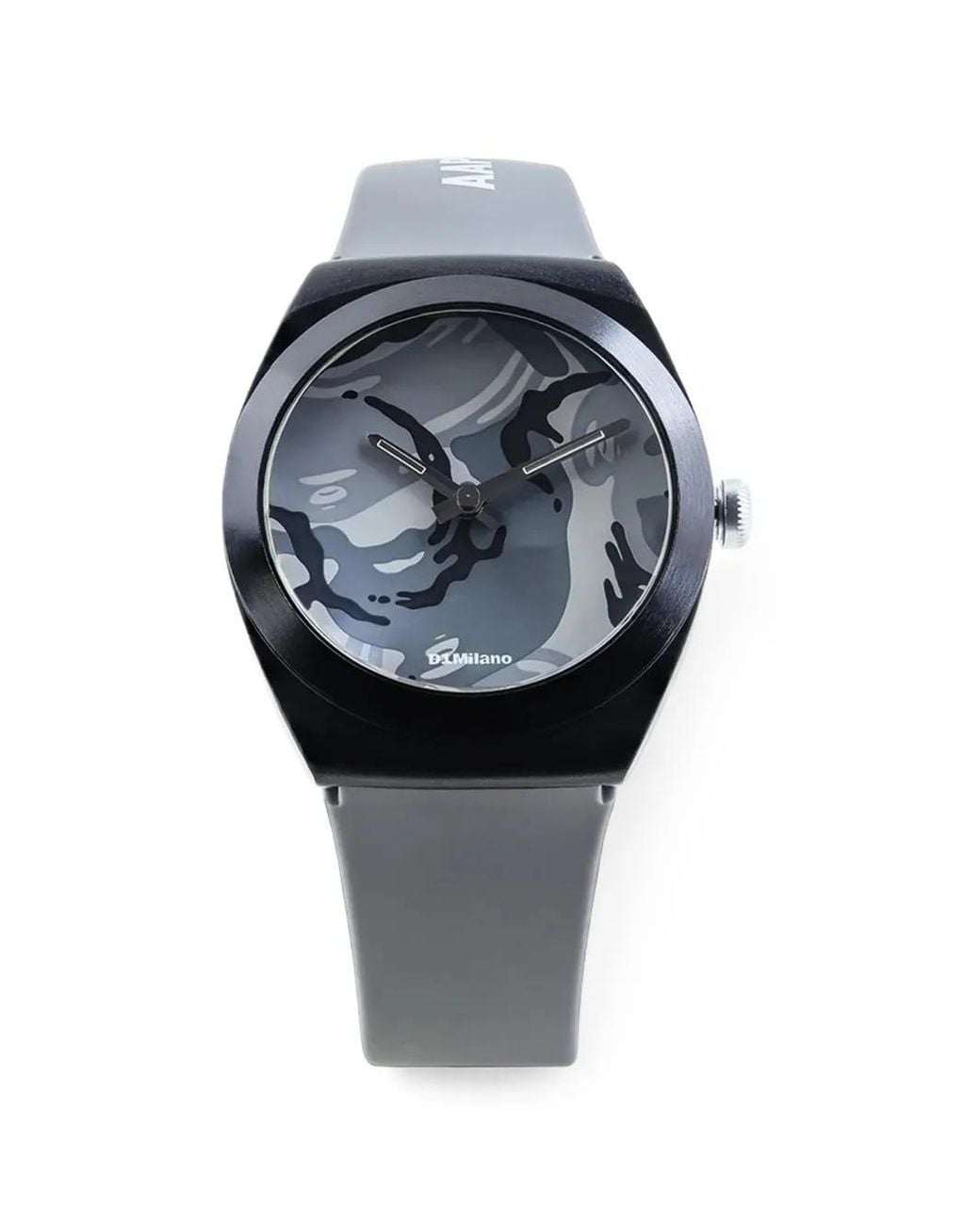 Aape By A Bathing Ape Gray Xd1 34Mm Watch