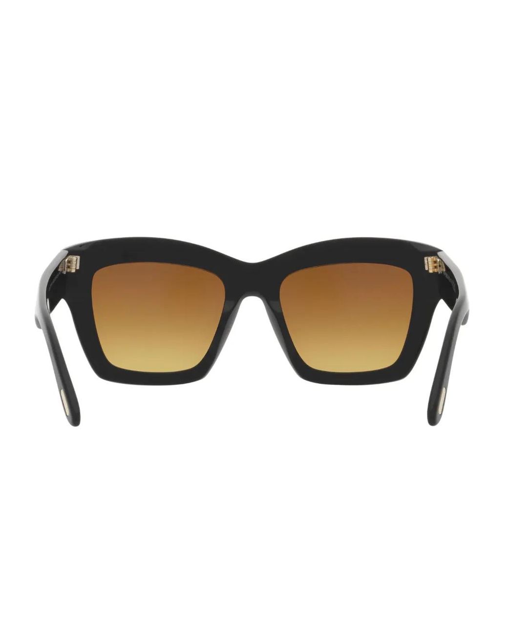 Tom Ford Black Luna Oversize-Frame Sunglasses