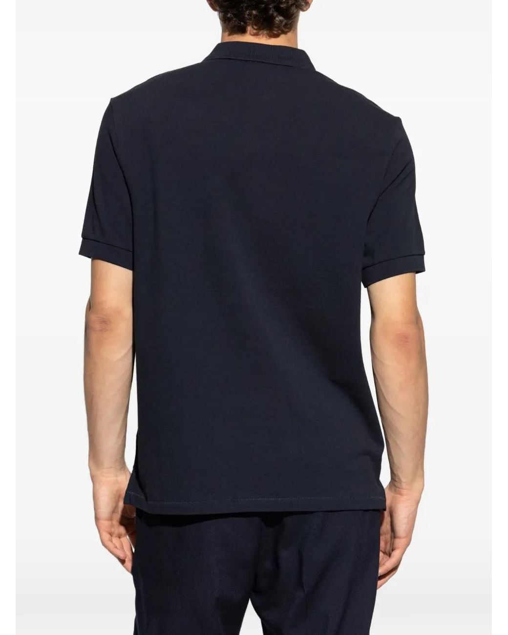 Paul Smith Blue Polo À Patch Zebra for men