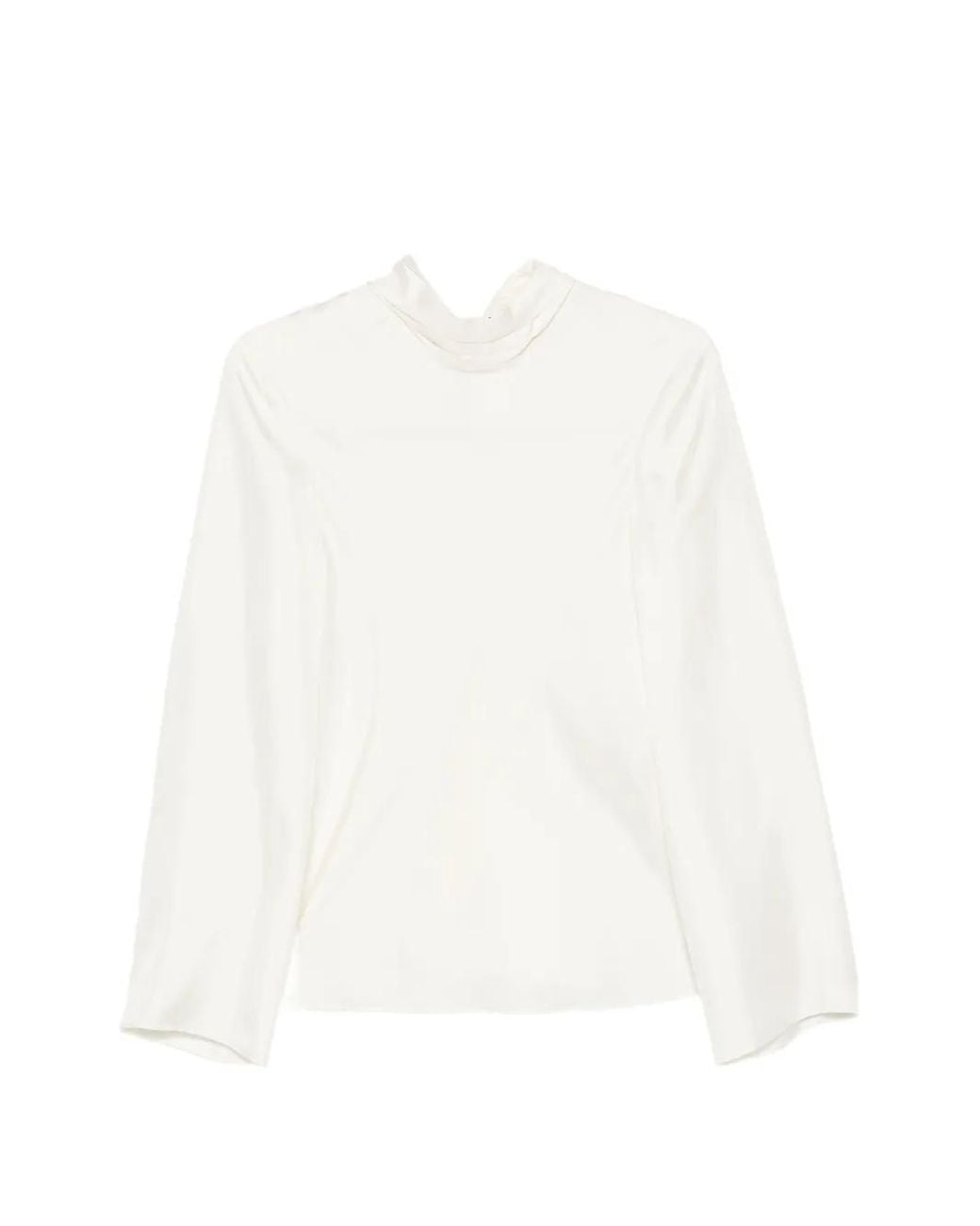 Rohe White Pussy-Bow Blouse