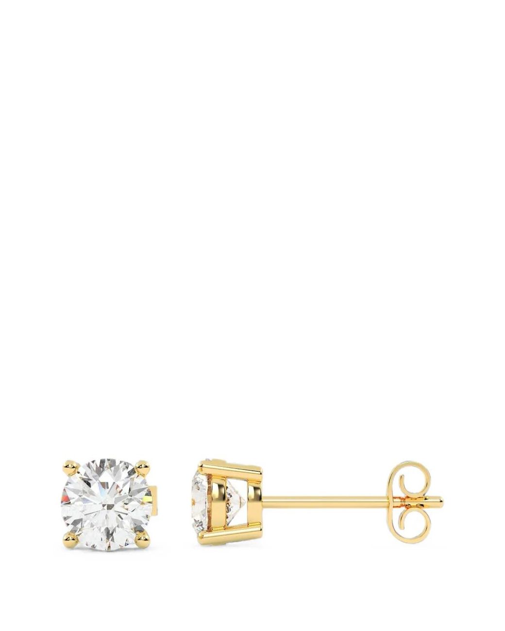 Diamond Essentials White Diamond Solitaire Earrings