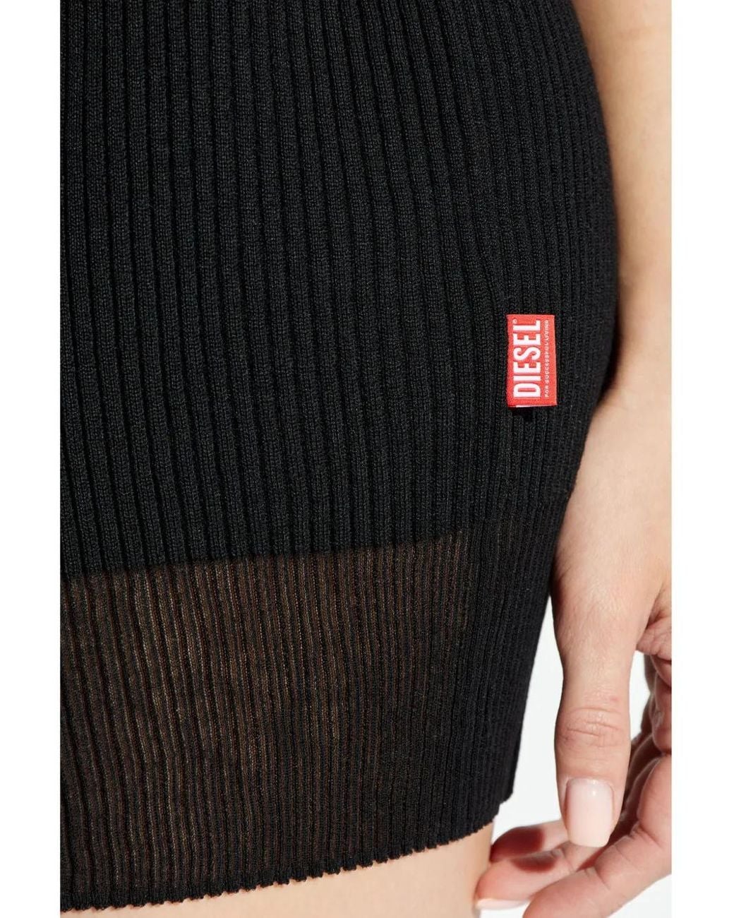 DIESEL Black Elegant And Stylish Dresses
