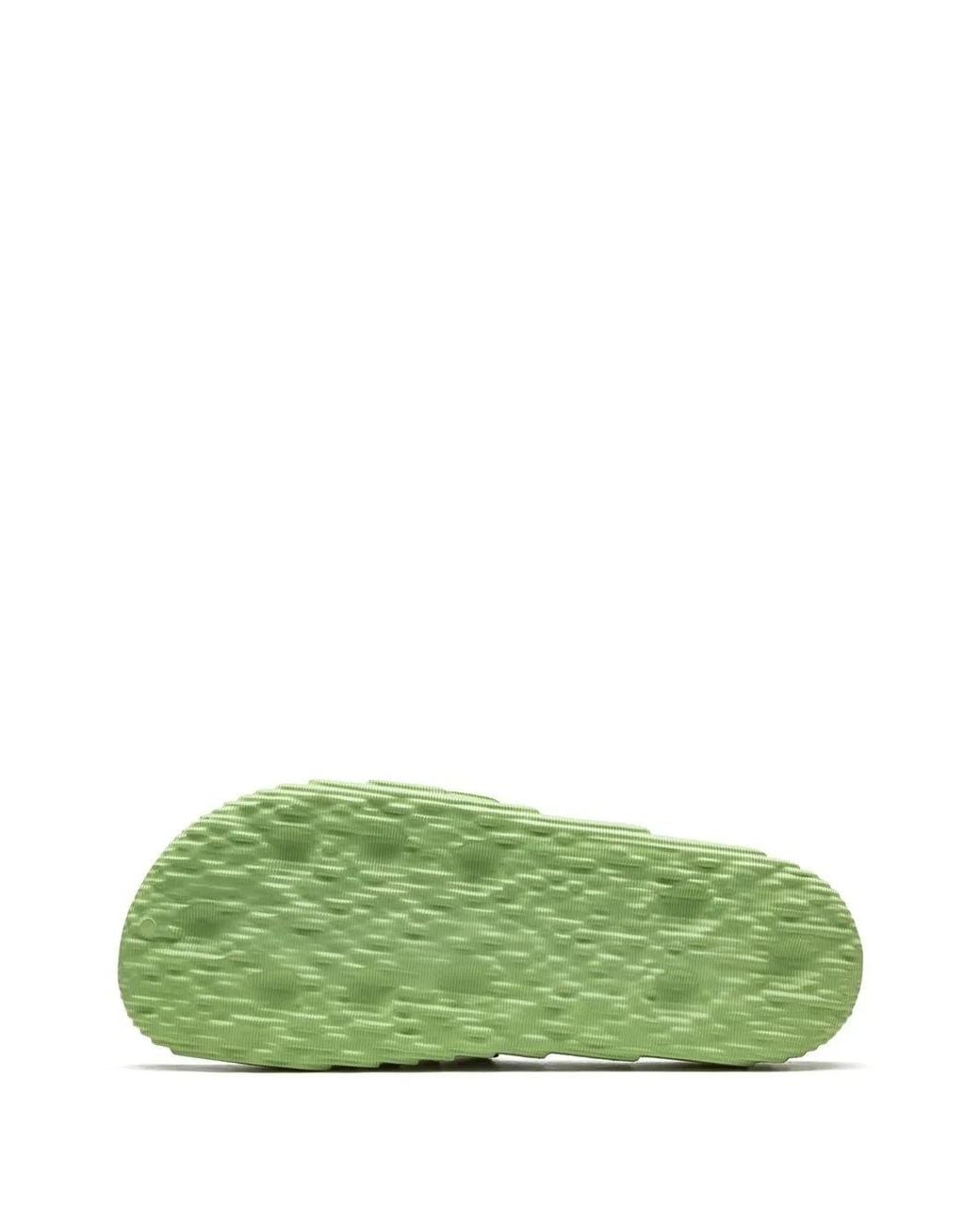 Adidas Green Adilette 22 "Magic Lime" Slides for men