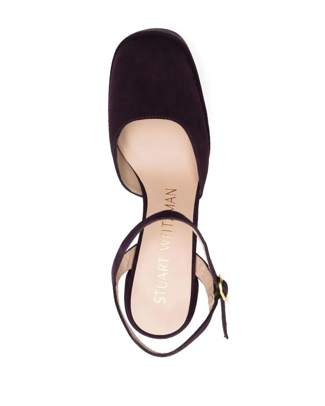 Stuart Weitzman Black Pumps Mit Eckiger Kappe 150Mm