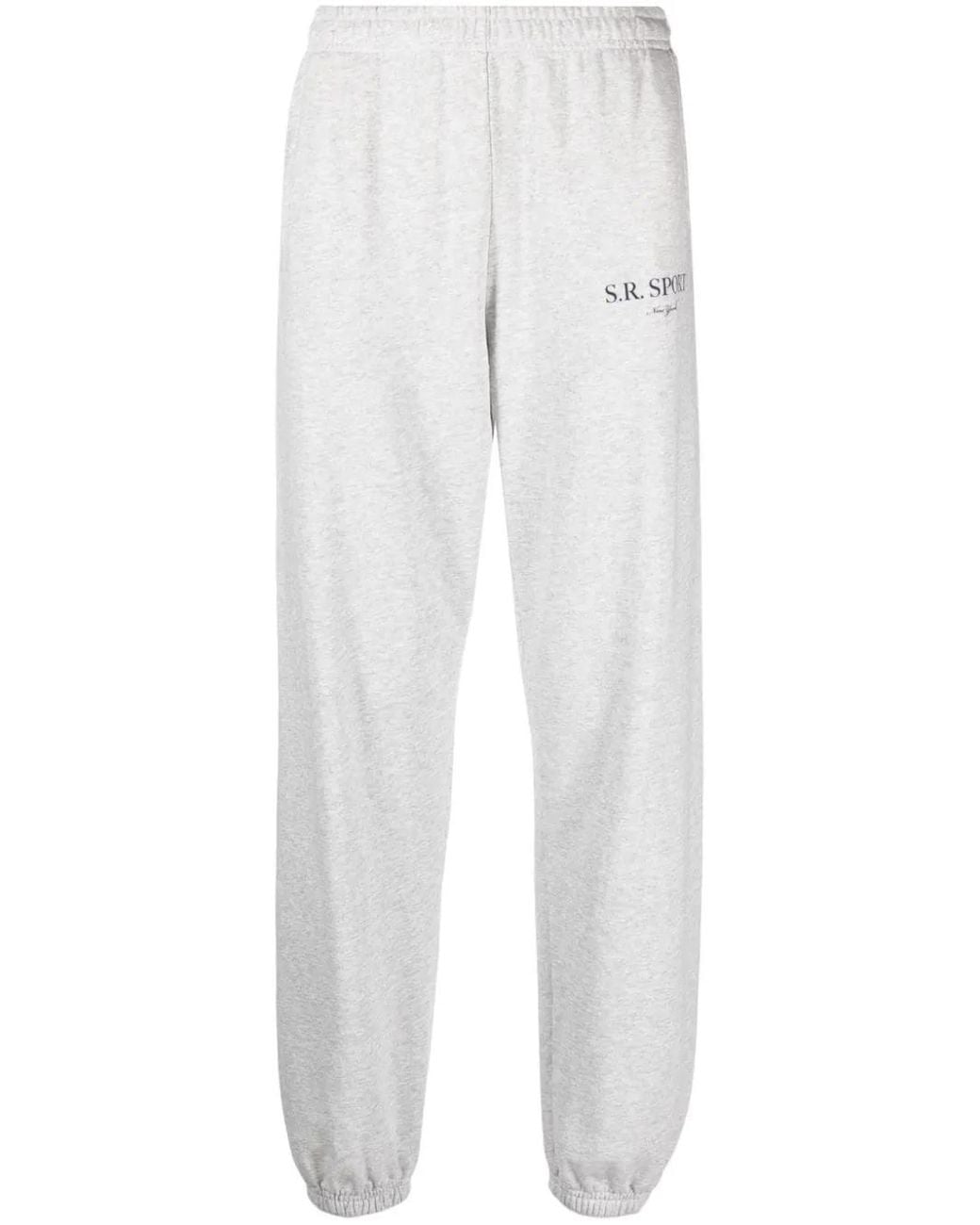 Sporty & Rich White Sr Sport Track Pants