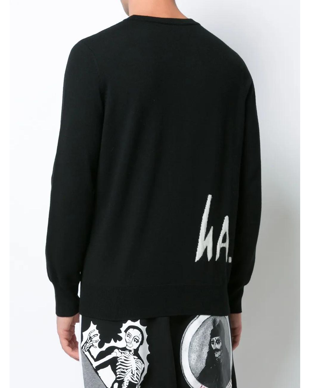 Haculla 'Witchslap' Pullover in Black für Herren