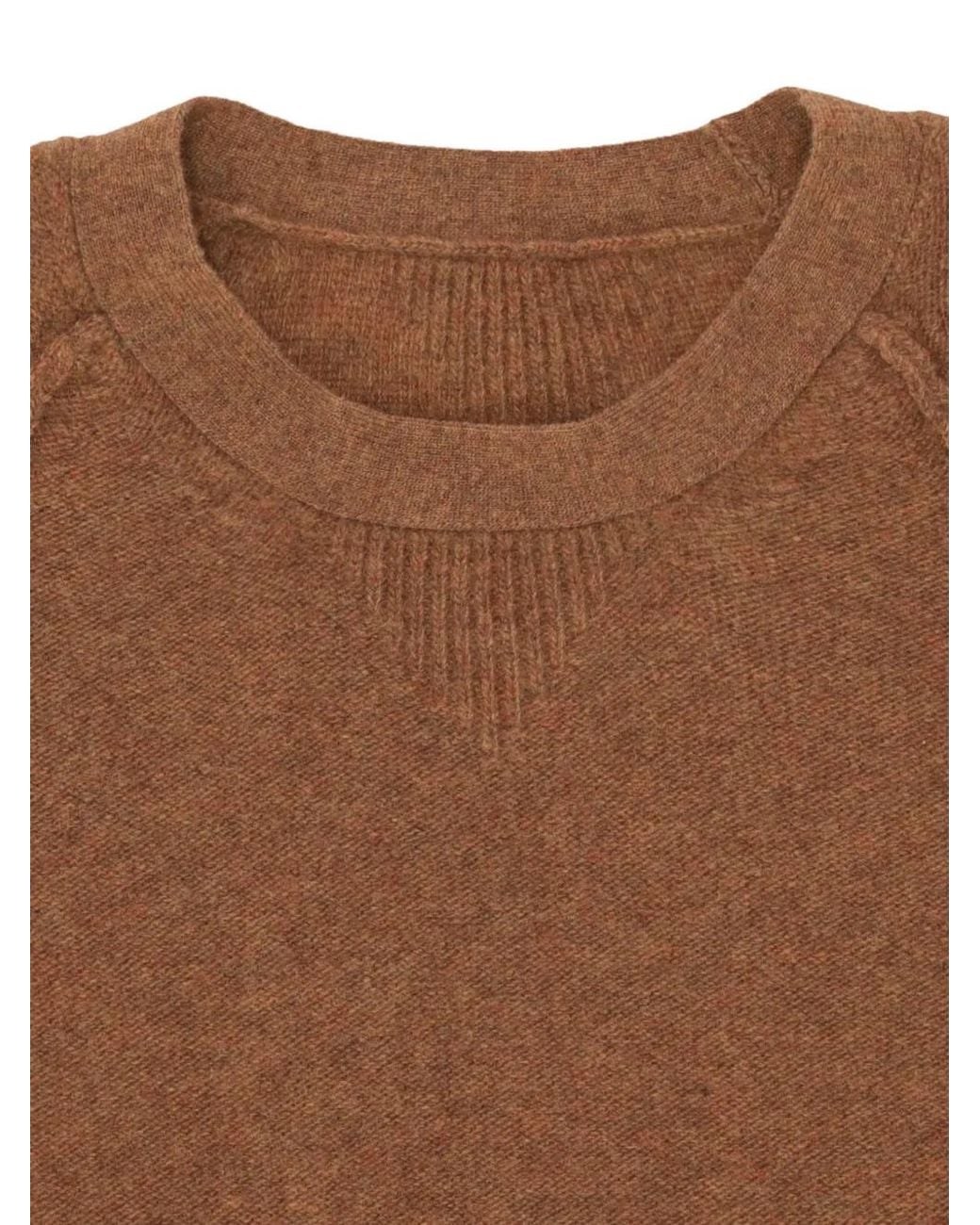 Fortela Brown Harvard Raglan Sweater