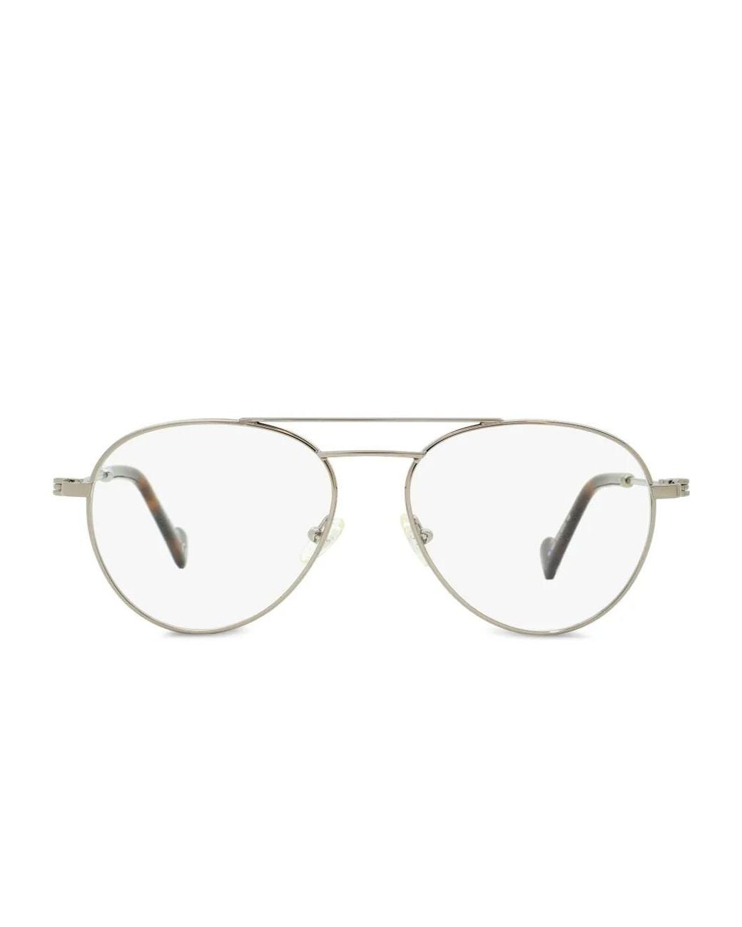 Moncler Metallic Pilot-Frame Glasses