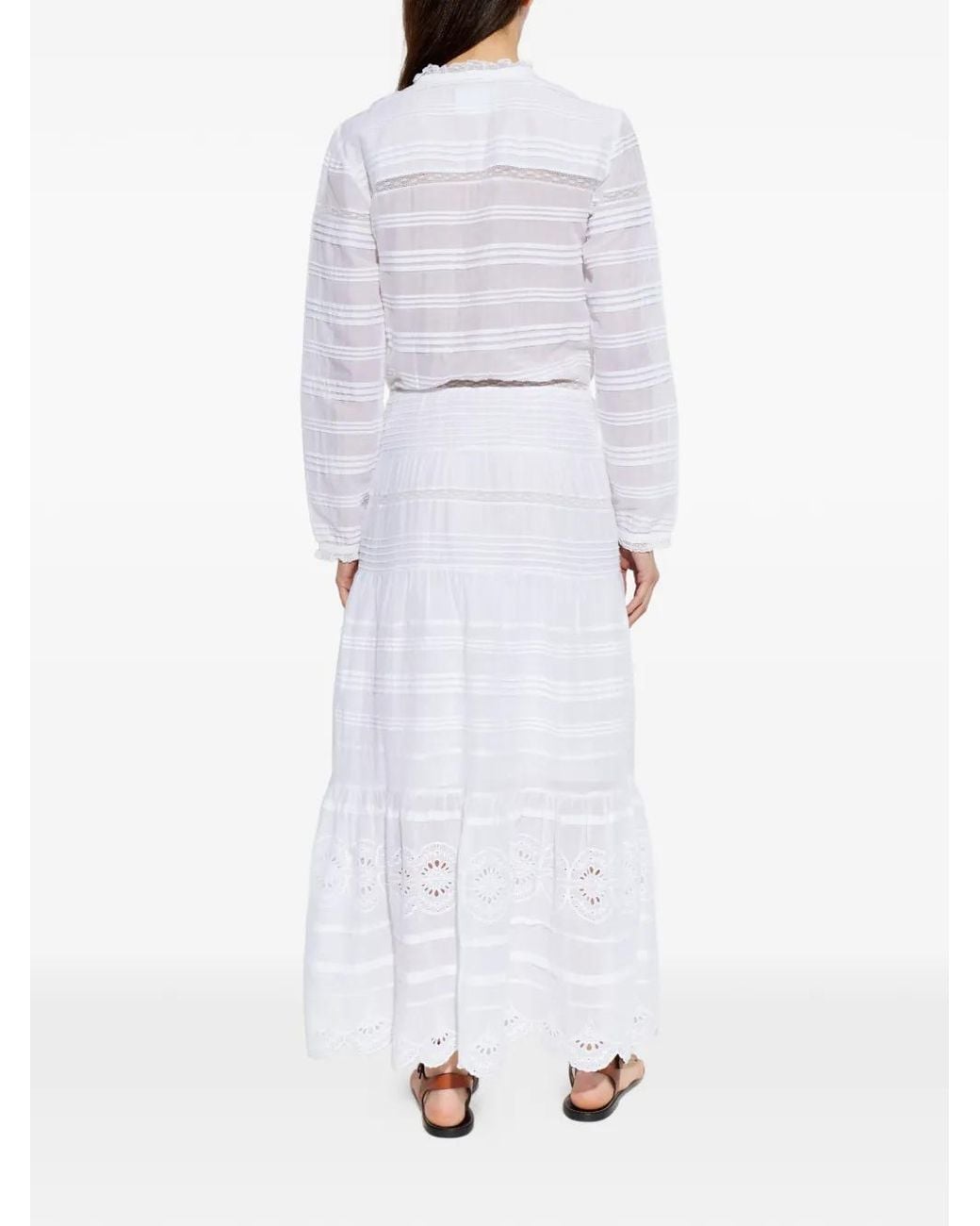 Isabel Marant White Daniva Dress
