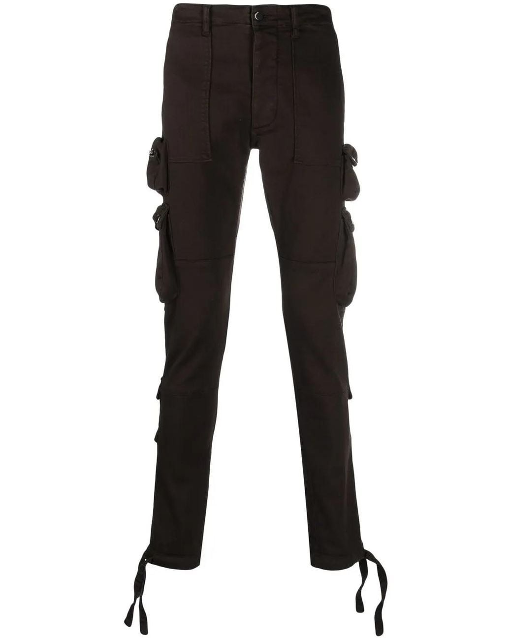 Amiri Black Slim-Fit Cargo Pants for men
