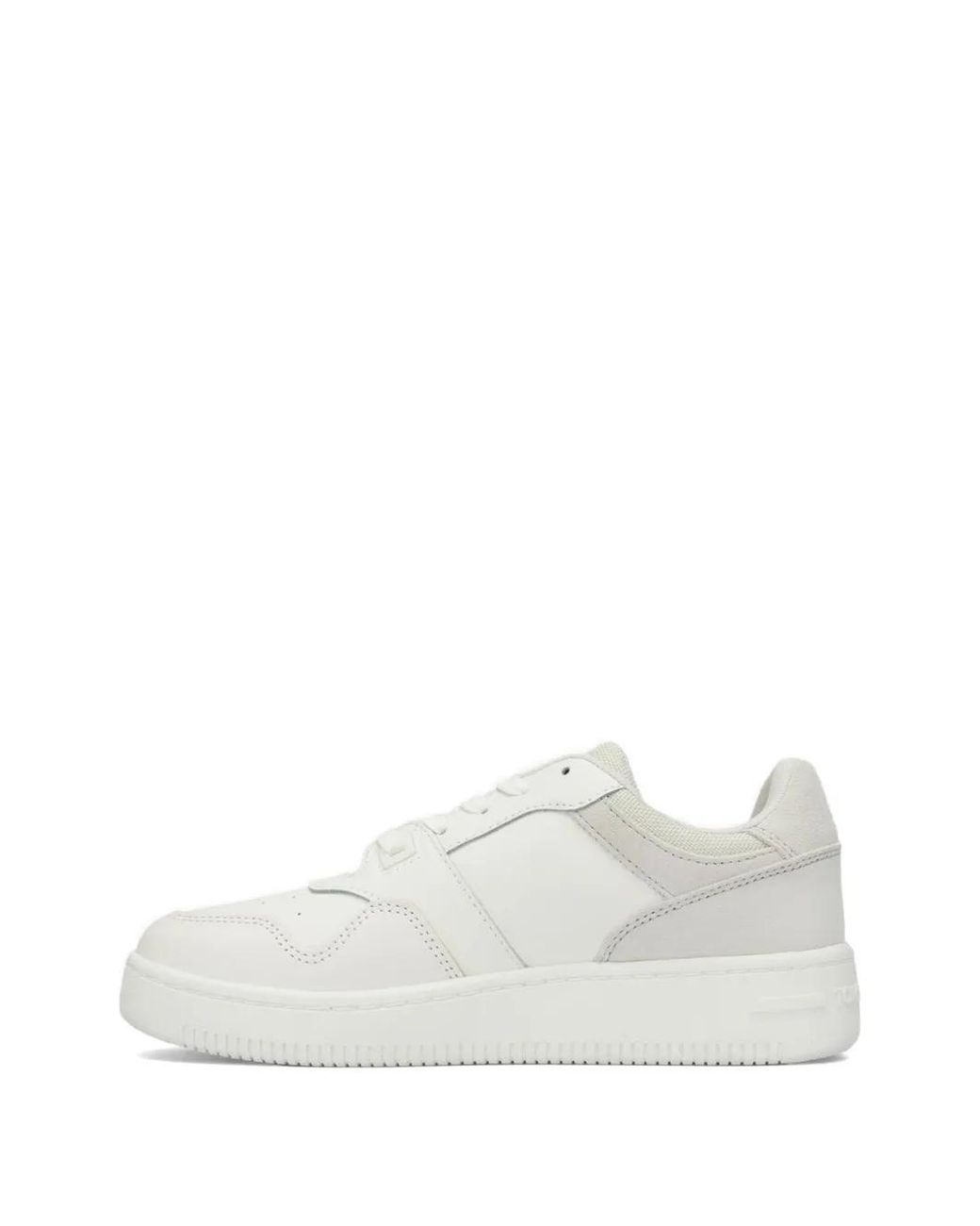 Tommy Hilfiger White Logo-Patch Sneakers