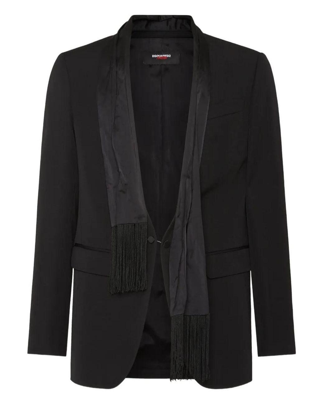 DSquared² Black Smoking Blazer for men