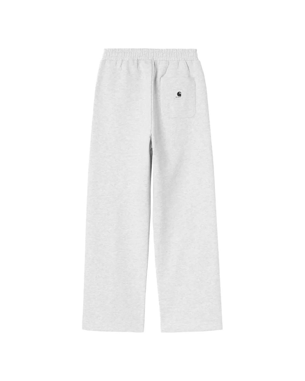 Carhartt White Cassie Logo-Patch Track Pants