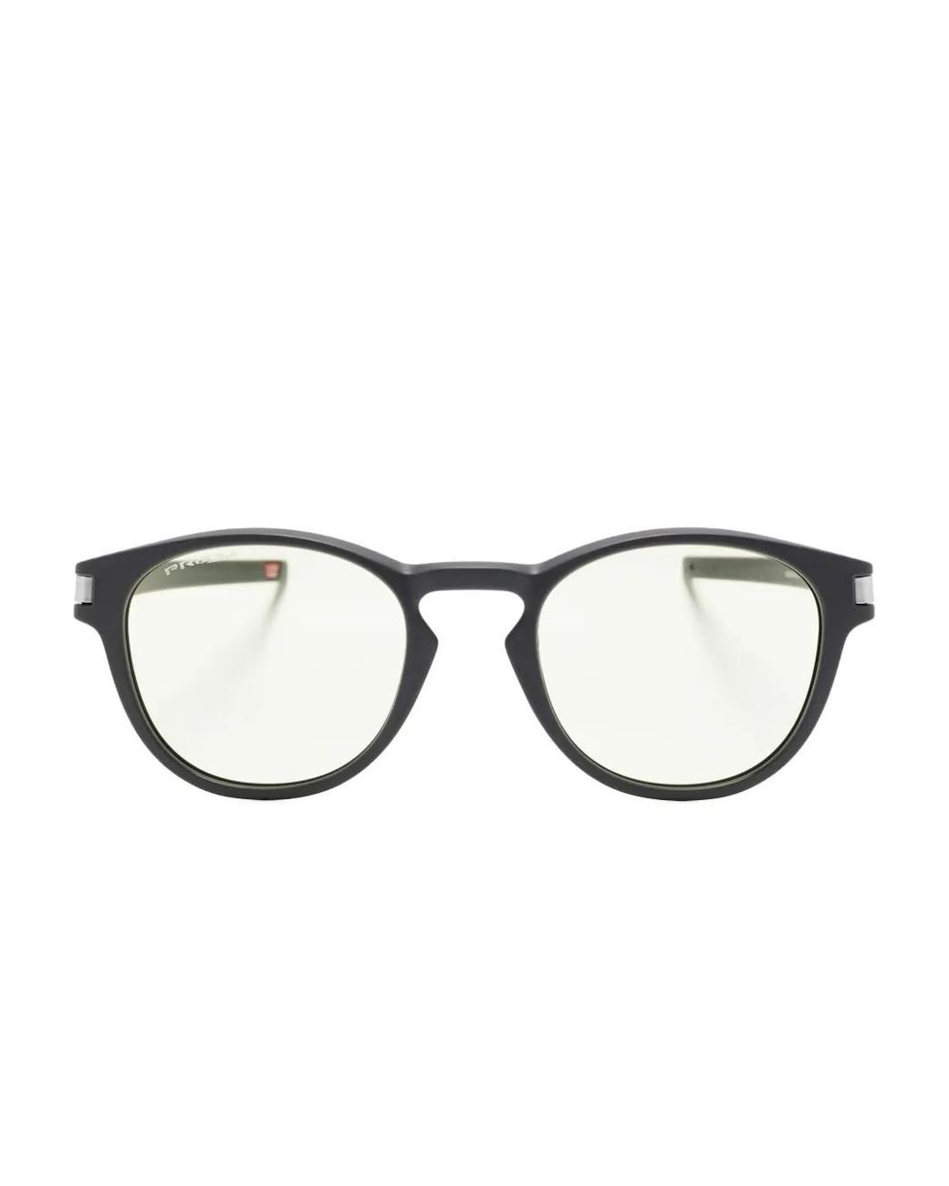 Oakley Black Round-Frame Sunglasses
