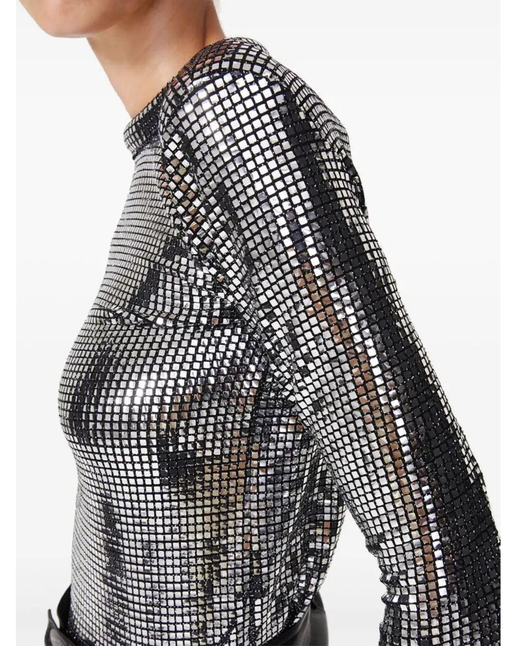 Blusa Marion Rodebjer de color Gray