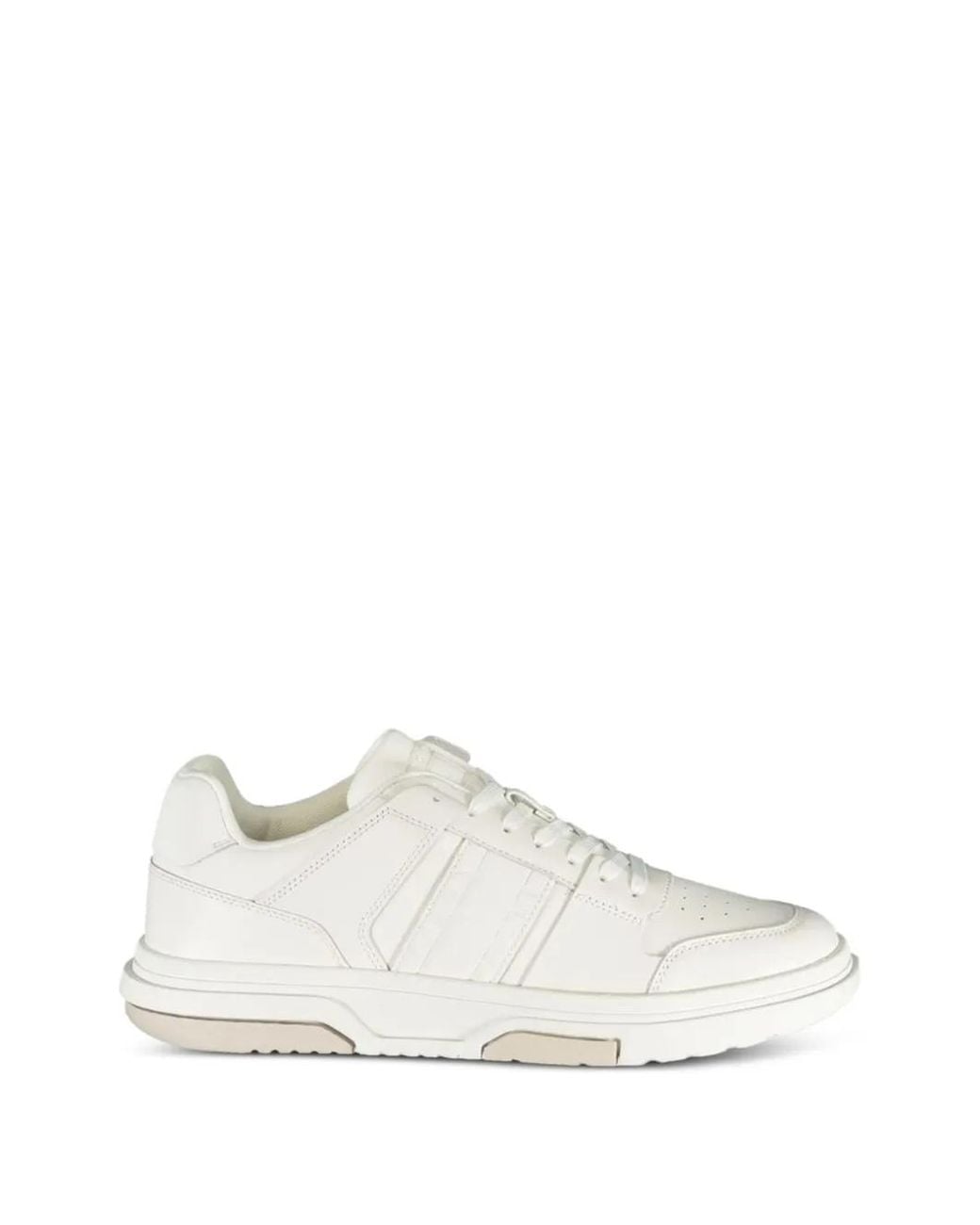 Tommy Hilfiger White Lace-Up Fastening Sneakers for men